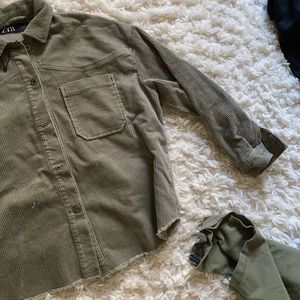 zara corduroy jacket